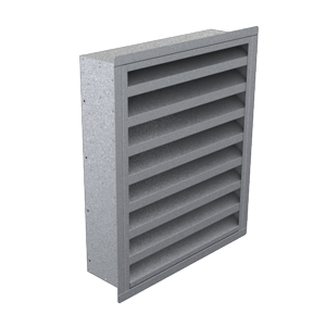 Grille acoustique GNB, grille acoustique de ventilation GNB - F2A