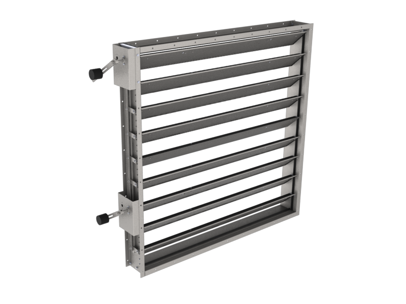Clapet Anti-Retour Applications Tertiaires - AE Backdraught Damper Commercial Applications